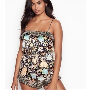 Victorias Secret Floral Romper